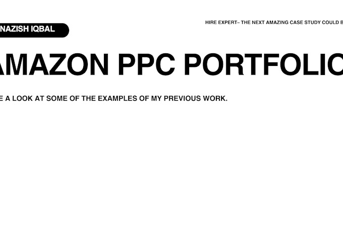 do amazon PPC audit, setup, manage and optimize amazon PPC ads campaigns
